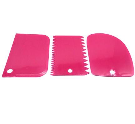 Kit with 3pcs Spatulas for Cake Decorating 