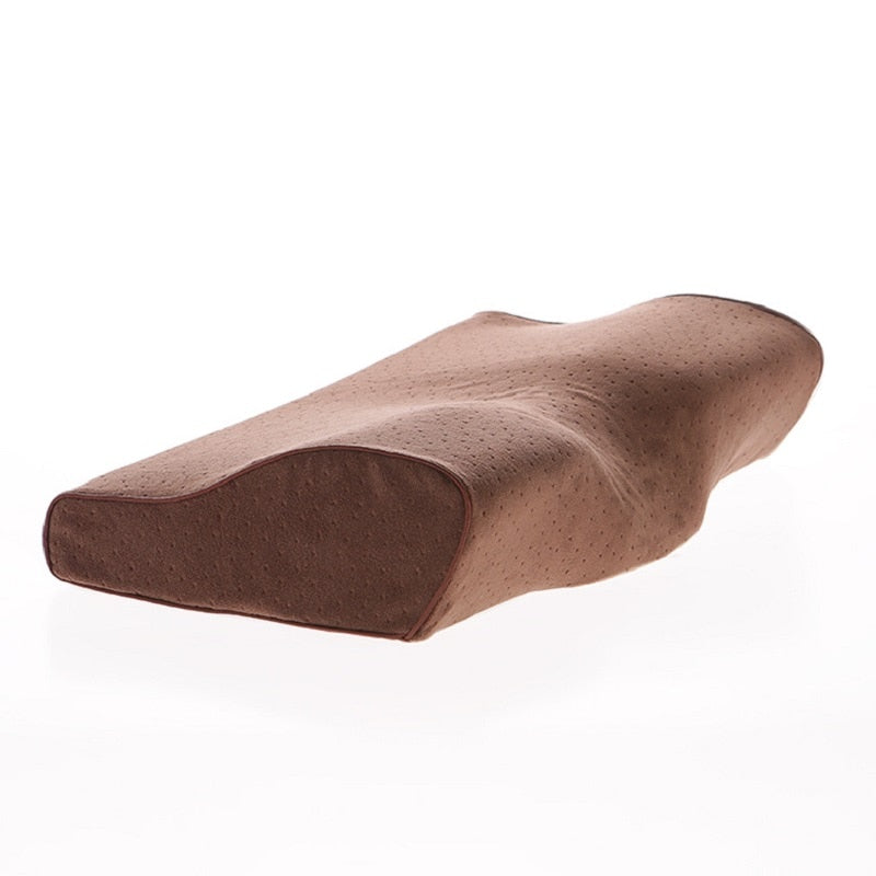"Butterfly" Foam Pillow for Neck Rest and Cervical Relaxation 
