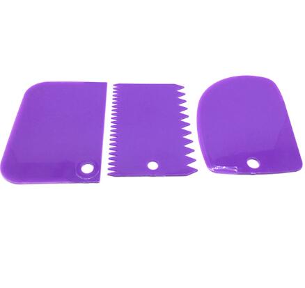 Kit with 3pcs Spatulas for Cake Decorating 