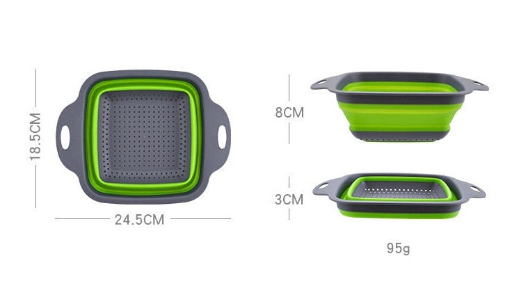 Silicone Collapsible Drain Basket
