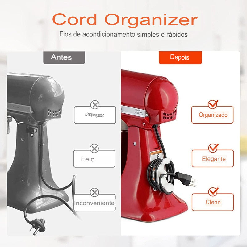 Cord Organizer for Appliances 