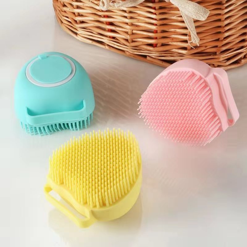 Silicone Dog Bath Brush 
