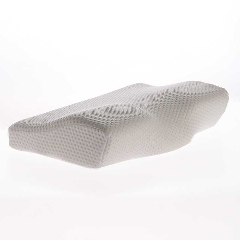 "Butterfly" Foam Pillow for Neck Rest and Cervical Relaxation 