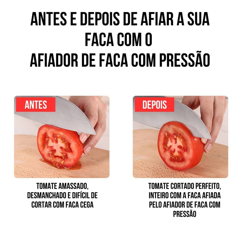 Afiador de Faca com Pressão