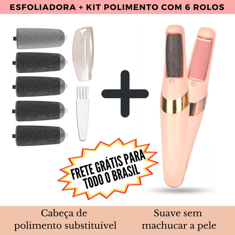 Esfoliadora Pé de Princesa